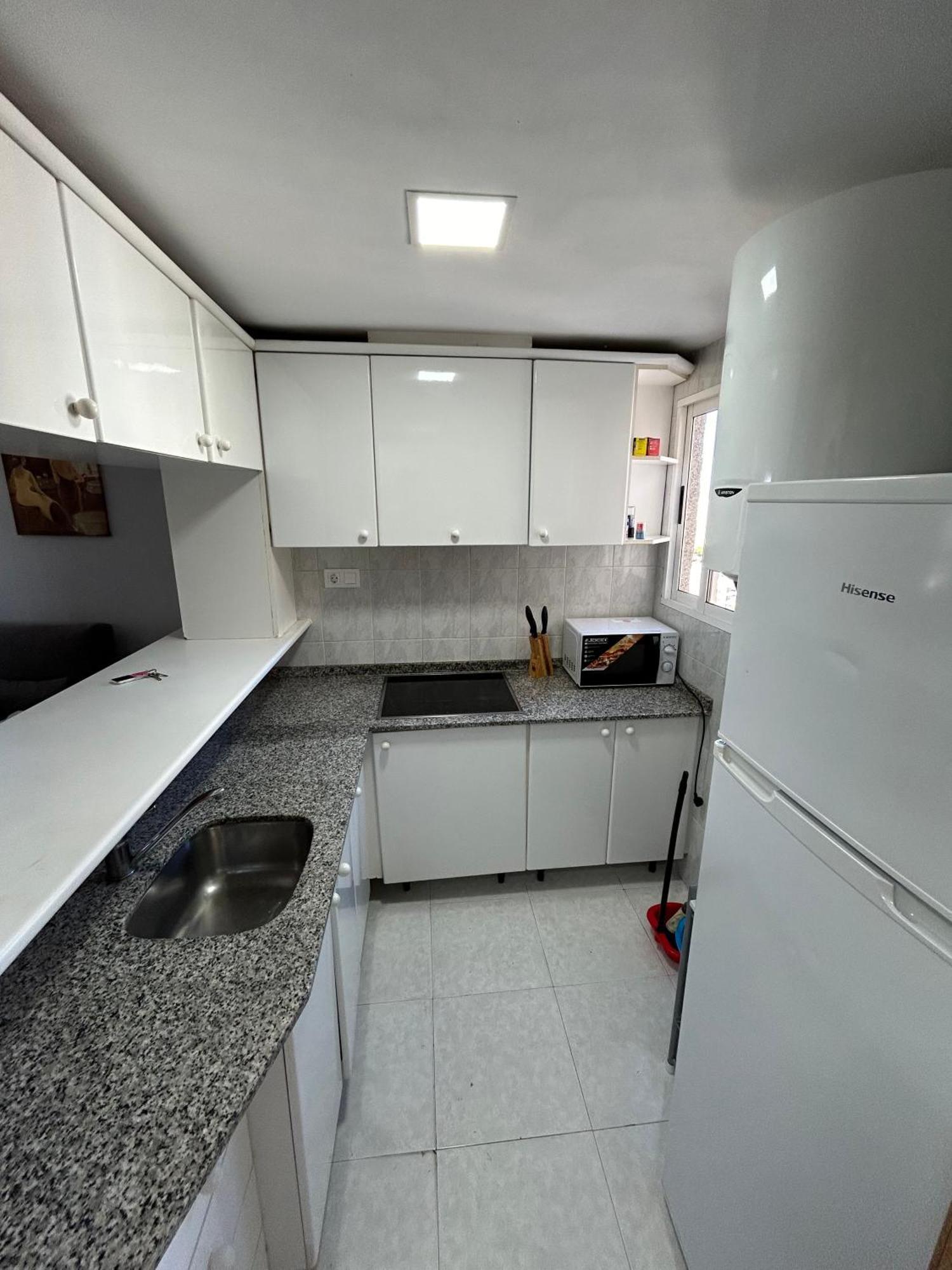 Apartamento Con Preciosas Vistas Y Piscina Benidorm Bagian luar foto