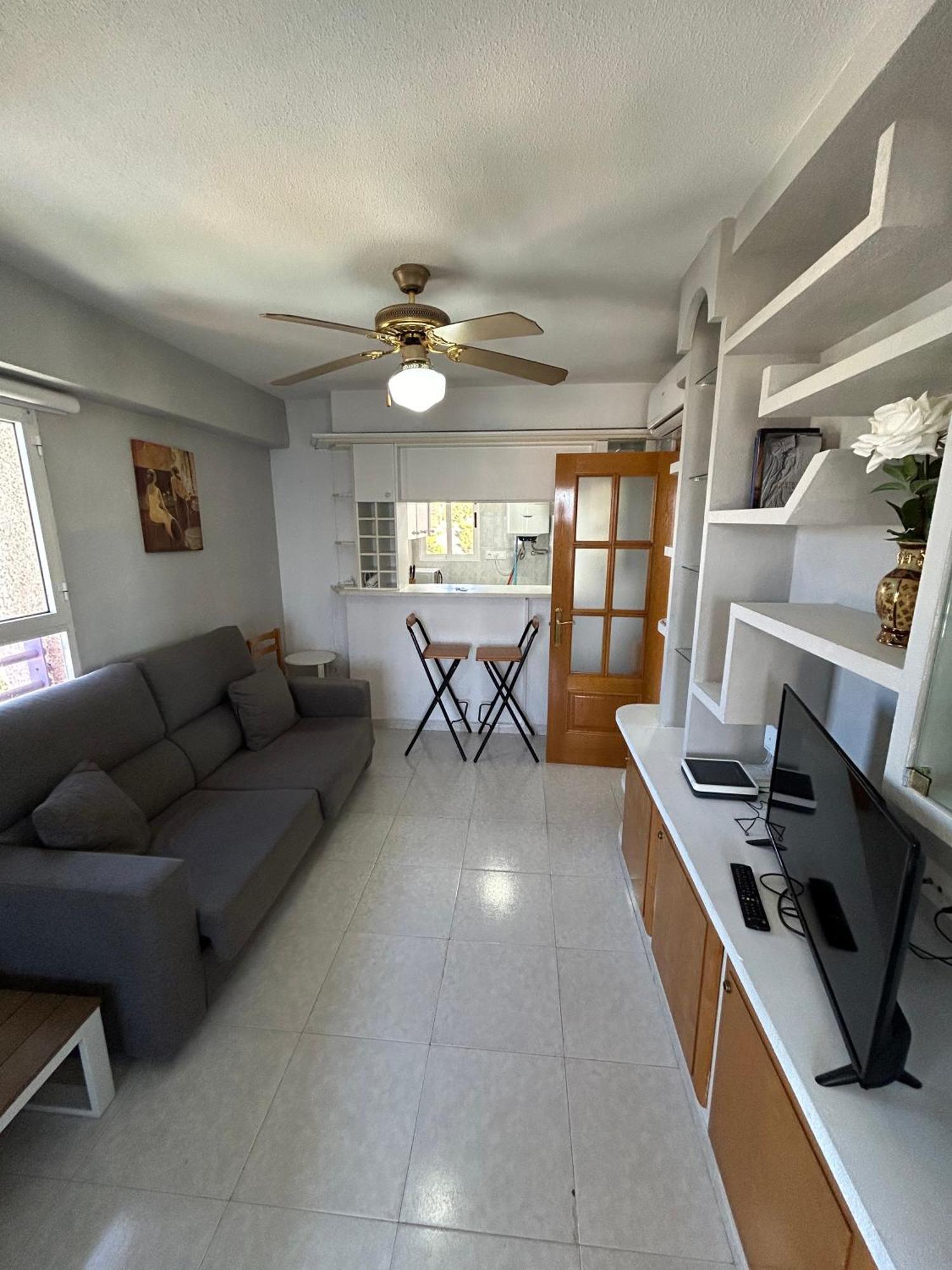 Apartamento Con Preciosas Vistas Y Piscina Benidorm Bagian luar foto
